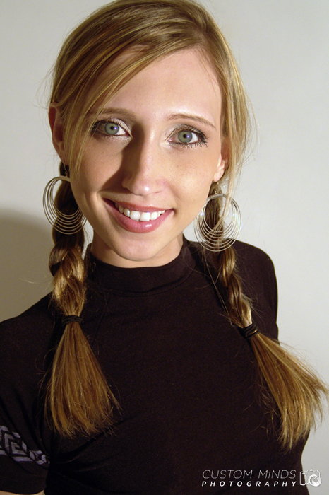 happy headshot at the studio