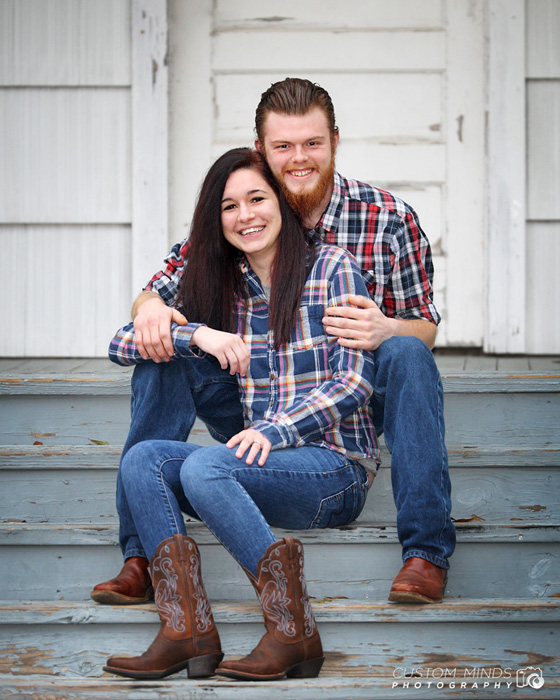 happy couple at katy heritage park in katy texas