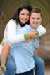 happy couple at rice university