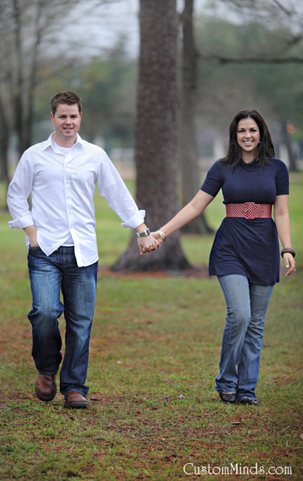 hermann park couple portrait