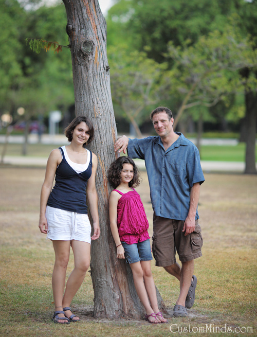 hermann park family photo