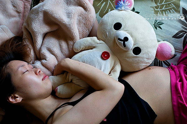 pregnant mom sleeping