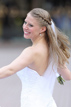 Bride twirling around at the Wortham Center in Houston Texas