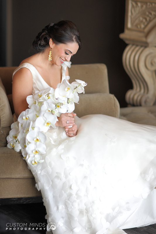 Bridal Portrait at Hotel Zaza at the museum district in Houston Texas