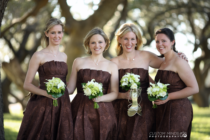 Bridesmaids in Alice Texas