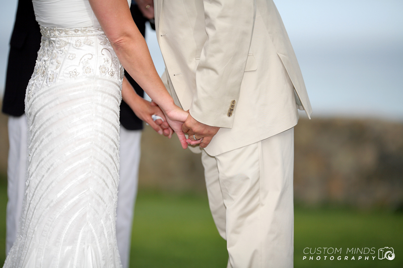 Leaning in for the first kiss