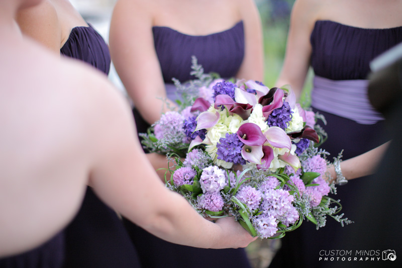 A smiling Bride and Groom in Austin Texas