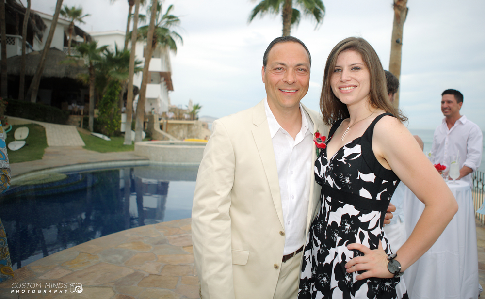 Groom and cousin in Cabo