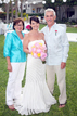 Bride and family in Cabo San Lucas Mexico