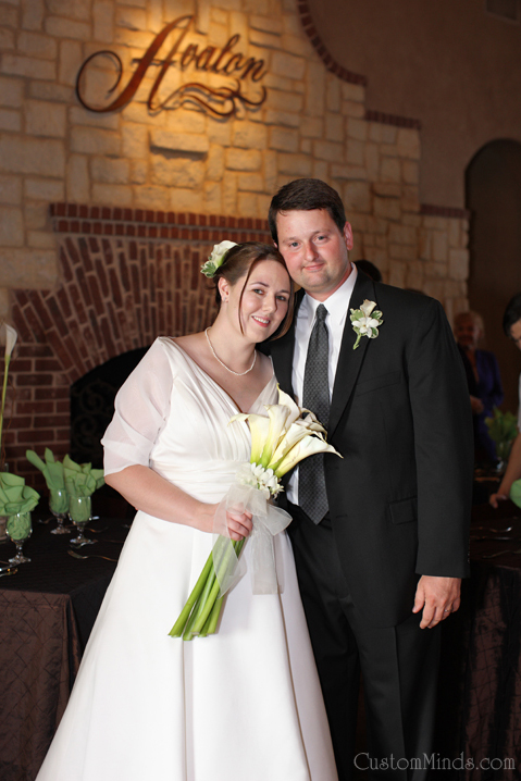 Wedding and reception at the Avalon in Sugarland