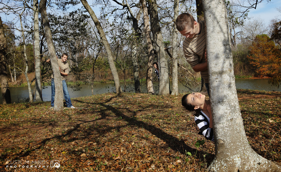 Fun photo consisting of multiple shots in Katy Texas