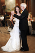 Father and Daughter dance at the wedding reception at the Houstonian in Houston Texas