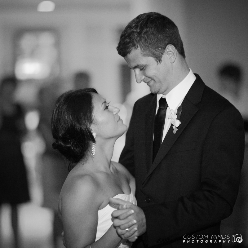 First Dance at the wedding reception in Katy Texas