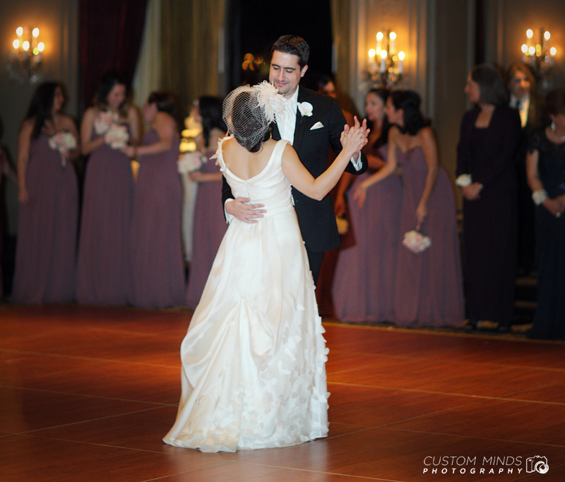Bride and Groom celebrate their first dance at Hotel Zaza